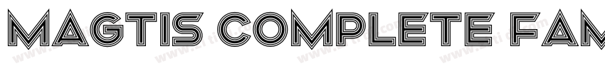 Magtis Complete Fami字体转换
